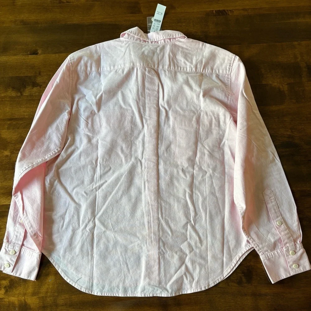 J. Crew Light Pink Kids Button-Down Shirt